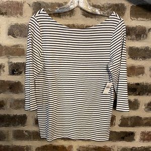 NWT Gap Striped Top - Large Petite